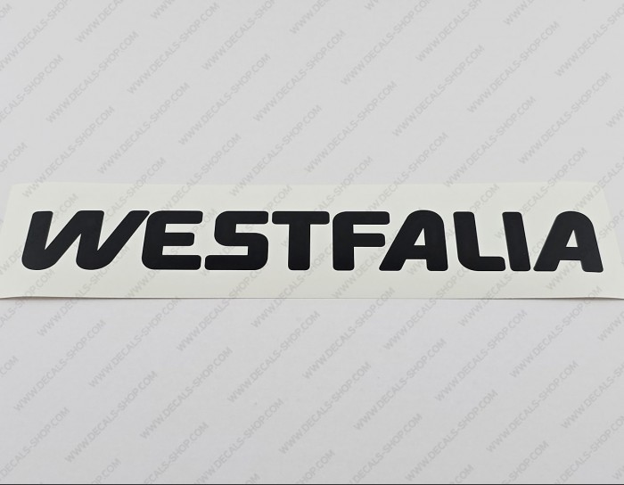 Westfalia Logo V1 30cm Camper Caravan Decal Sticker